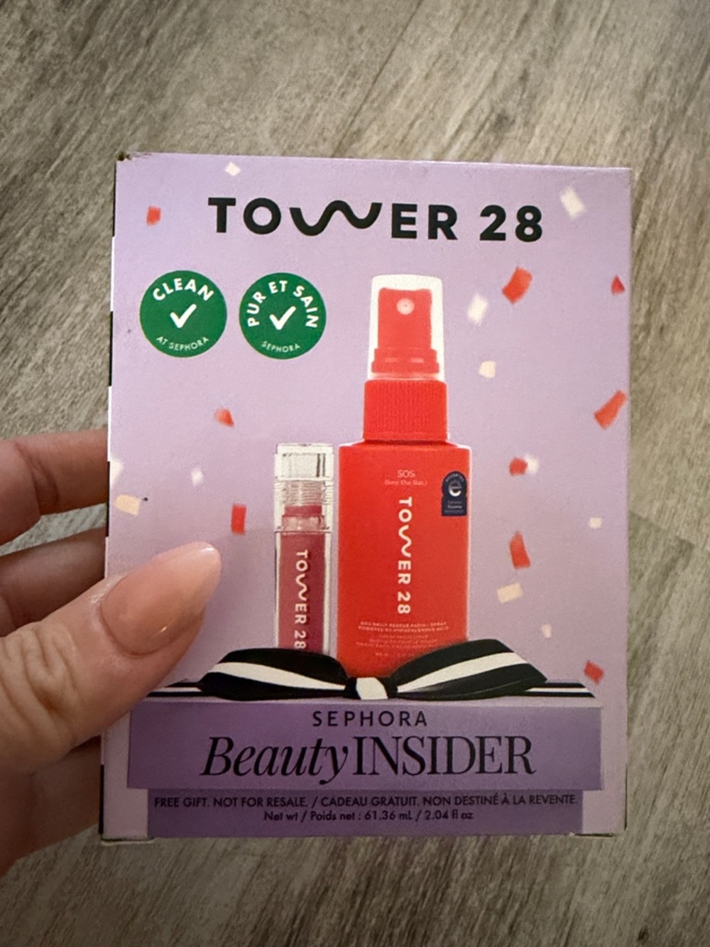 Tower 28 Lip Gloss & SOS Spray Duo